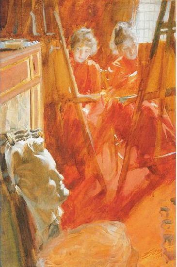 Anders Zorn Les demoiselles Schwartz